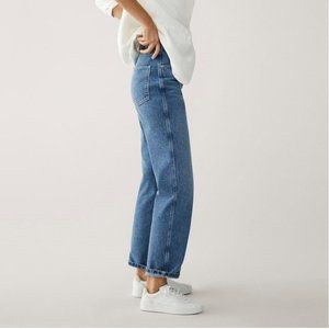 Massimo Dutti, high waisted, straight fit jeans